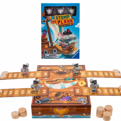 Ravensburger Stomp the Plank, Board game, Game of chance, 5 yr(s), 15 min