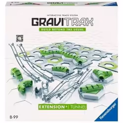 Ravensburger GraviTrax Extension Tunnel, Toy marble run, 8 yr(s)