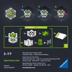Ravensburger GraviTrax PRO Element Turntable Toy marble run