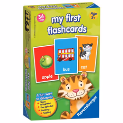 Ravensburger My First Flash Card Learn New Words Dictionary Game