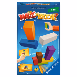 Ravensburger Make' n' Break, Board game, Fine motor skill (dexterity), 8 yr(s), 8 min, Family game