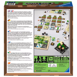 Ravensburger Minecraft Builders & Biomes Board game Tile-based