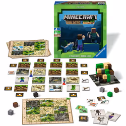 Ravensburger Minecraft Builders & Biomes Board game Tile-based