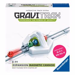 Ravensburger GraviTrax Magnetic Cannon, Toy marble run, 8 yr(s)