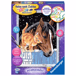 Ravensburger 28556, 1 pages, Paints included, Boy/Girl, Color by numbers kit
