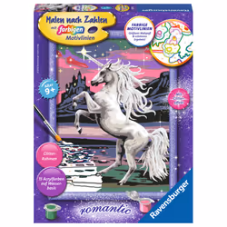 Ravensburger 28563, 1 pages, Paints included, Boy/Girl, Color by numbers kit