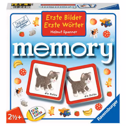 Ravensburger memory 88688, Card Game, Matching, 2.5 yr(s), 10 min