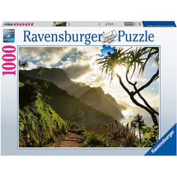 Ravensburger Kalalau Trail Kauai Hawaii 1000 Piece Jigsaw Puzzles for Adults & Kids Age 14 Years Up - Landscape Puzzle