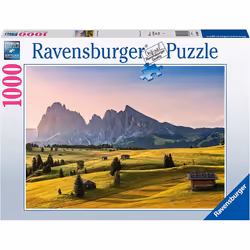 Ravensburger Seiser Alm Dolomites South Tirol Italy 1000 Piece Jigsaw Puzzles for Adults & Kids Age 14 Years Up - Landscape P ...