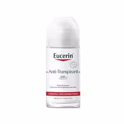 Eucerin 48h Anti-Transpirant Roll-On, Women, Deodorant, Roll deodorant, 48 h, Universal, Aqua, Aluminum Chlorohydrate, PPG-15 ...