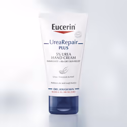 Eucerin UreaRepair PLUS 5% Urea, Cream, Unisex, Universal skin, Softening, Soothing, 75 ml, Tube