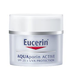 Eucerin AQUAporin ACTIVE with SPF 25 and UVA protection for all skin types