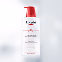 Eucerin pH5 Light Lotion, Lotion, Women, Moisturizing, Softening, Universal skin, 400 ml, Pump bottle