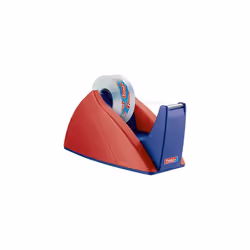 tesa Easy Cut Desk Dispenser Professional - Refillable, Nonslip Tape Dispenser for Adhesive Tape Rolls Up to 33 m x 19 mm - R ...