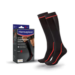 Sport Compression Socks, Sports Compression Socks for Muscles Support, Knee Socks Promotes Muscle Recovery, 1 Pair, Size S/M