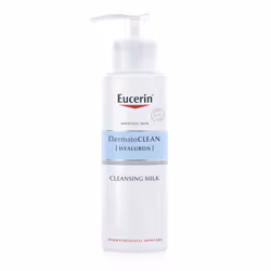 Eucerin DermatoCLEAN + Hyaluron Gentle Face Cleansing Milk 200ml
