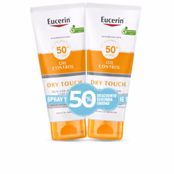 Sensitive Protect dry touch gel cream SPF50+ promo 2 x 200 ml