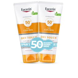 Sensitive Protect dry touch gel cream SPF50+ promo 2 x 200 ml
