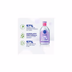 Micellar Water Soothing, Fragrance Free Eye Makeup Remover, Micellar Cleansing Water for Sensitive Skin, Gentle Skin