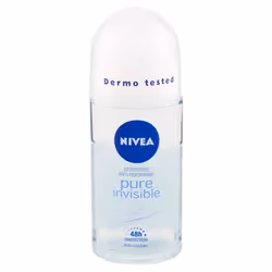 Pure Invisible Roll-On Air Freshener in Pack of 6 x 50 ml, Antiperspirant Deodorant, Gentle Scented Deodorant, Regulates Breathability and Leaves No