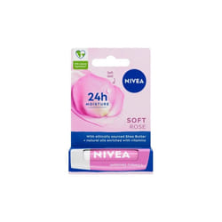12 x Nivea Lip Balm Soft Rose 4.8g