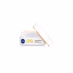 Nivea Q10 Plus C Anti-Wrinkle + Energy SPF 15 Day Cream with Vitamin C for Tired, Dull Skin