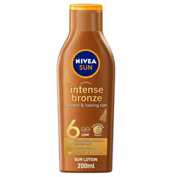 Nivea Sun Carotene Intense Tan Lotion Water Resistant 200ml - SPF-6