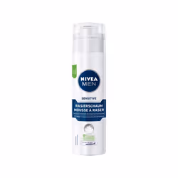 NIVEA Sensitive, Shaving mousse, Men, Sensitive skin, 200 ml, Nourishing, Softening, Aqua, Isobutane, Triethanolamine, Lauret ...