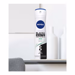 NIVEA Black & White Invisible Fresh Men Spray deodorant 200 ml 1 pc(s) - Additional view 4