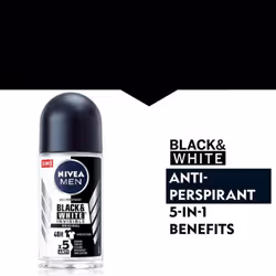 NIVEA Men Black & White Original Anti-Perspirant Deodorant RollOn 50ml