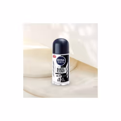 6 x 50ml NIVEA MEN Invisible Black & White Anti-Perspirant Deodorant Roll-On