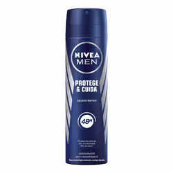 NIVEA Men Protect & Care, Men, Antiperspirant, Spray deodorant, Spray, 200 ml, 48 h