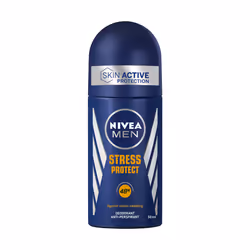 NIVEA Men Stress Protect, Men, Antiperspirant, Roll deodorant, Bottle, 50 ml, 48 h