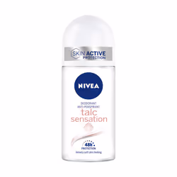 NIVEA Talc Sensation, Women, Antiperspirant, Roll deodorant, Bottle, 50 ml, 48 h
