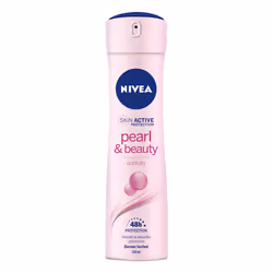 NIVEA Pearl & Beauty Spray, Women, Antiperspirant, Spray deodorant, Spray, 150 ml, 48 h