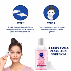 NIVEA Micellar Cleansing Water  Skin Breathe Rose MicellAIR  400ml
