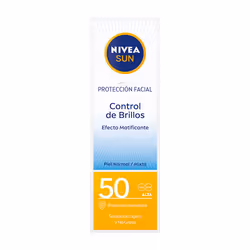 NIVEA UV Face Shine Control Spf 50, Sunscreen cream, Face, Tube, Mattifying, Protection, Combination skin, Normal skin, 50 ml