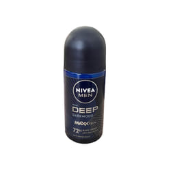 Nivea For Men Deodorant Roll-On Dimension - Dark Wood Anti Perspirant  48h 1.7oz/50ml (Pack of 3)