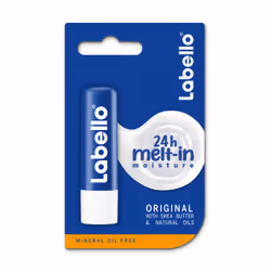 Labello Original 4.8g, Lip balm, Colourless, Unisex, Universal, Shea butter, Moisturizing, Protection, Softening