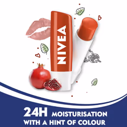 NIVEA Lip Balm Pomegranate Shine 4.8g