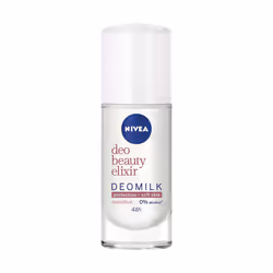 NIVEA Deo Beauty Elixir Deomilk Sensitive, Women, Antiperspirant, Roll deodorant, Bottle, 40 ml, Sensitive skin