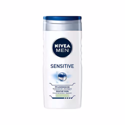 NIVEA Sensitive, Shower gel, 250 ml, Adults, Men, Body, Sensitive skin