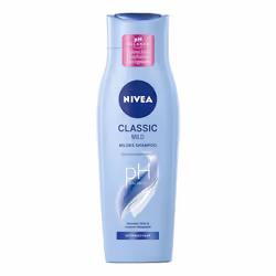 NIVEA Classic Mild Mildes Shampoo, 250 ml, Shampoo, Non-professional, Unisex, All hair, Nourishing, Protection, Purifying, Sh ...