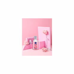 NIVEA MicellAIR Rose Water Micellar Water with Oil (400ml), Micellar Cleansing Water, Waterproof Makeup Remover, Rose Water Toner for Thorough Cl