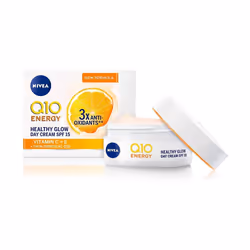 NIVEA Q10 Energy Healthy Glow Face Day Cream (50ml), Energising Day Cream, Face Cream for Women, Moisturising Cream, Face Cre ...
