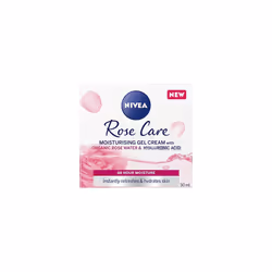 NIVEA Soft Rose 24h Day Cream (50 ml), Face Care with Rose Water and Hyaluron, Light Gel Face Cream for Smooth Delicate Skin, ...
