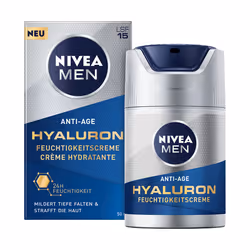 NIVEA 83969-01000, Men, 50 ml, Cream, Universal, Anti-wrinkle, Firming, Moisturizing, Protection, Revitalizing, 24 h