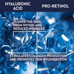 MEN Anti-Age Hyaluron Face Moisturising Gel (50ml), Men's Moisturiser with Hyaluronic Acid and Pro-Retinol, Visibly Reduces Deep Wrinkles, Hydrates,