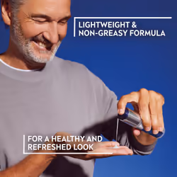 MEN Anti-Age Hyaluron Face Moisturising Gel (50ml), Men's Moisturiser with Hyaluronic Acid and Pro-Retinol, Visibly Reduces Deep Wrinkles, Hydrates,