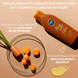 Sun Tropical Bronze Sun Lotion SPF 6, Sun Protection for Long-Lasting Tan without Self-Tanning, Sun Cream with Carotene